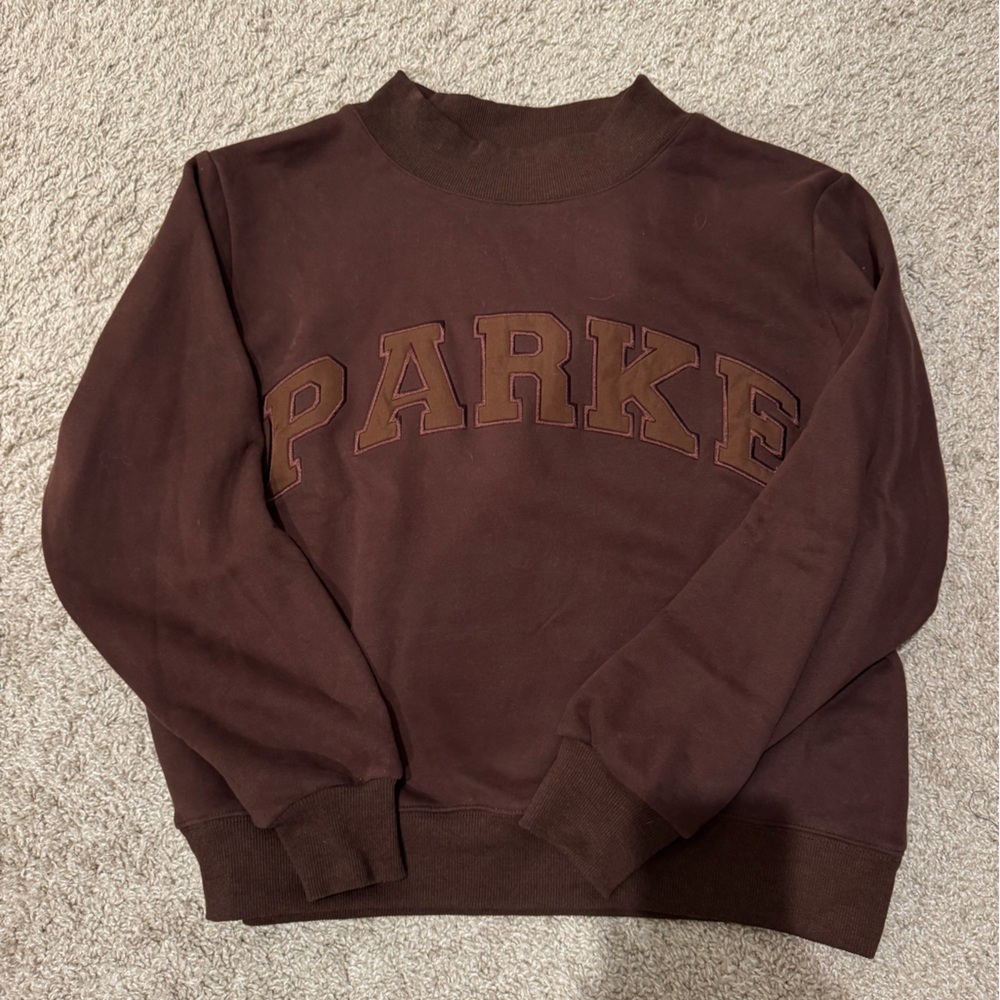 Parke Mockneck Monochrome Chocolate